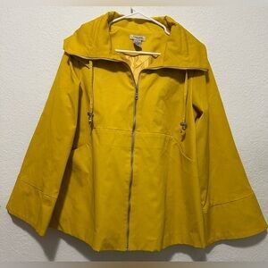 Vertigo Paris Women's Yellow Trench Coat / Jacket size M